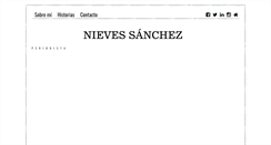 Desktop Screenshot of nievesanchez.com